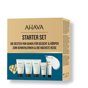 Starter-Set von Ahava mit 5 beliebten Produkten