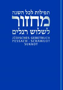 Jüdisches Gebetbuch für die Wallfahrtsfeste